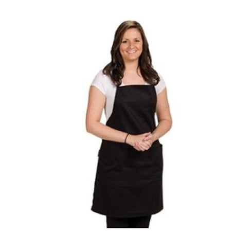 Chef Revival Gourmet Bib Apron, 3 Pockets, EZ-Blend