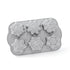Nordic Ware Frozen Snowflake Cakelet Pan, 6 Cavities, Cast Aluminum, Sparkling Silver Finish, FINAL SALE