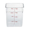 Cambro CamSquare Food Storage Container, Clear
