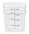 Cambro CamSquare FreshPro Storage Container, Clear