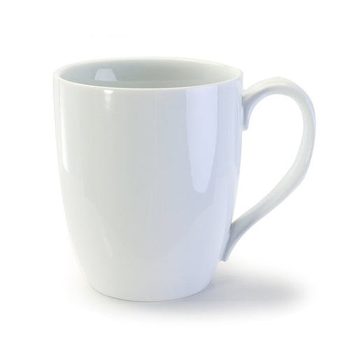 LFI | Tasse à café, 14 oz, porcelaine blanche