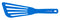 Dexter | SOFGRIP spatule à poisson en silicone, 11", bleu