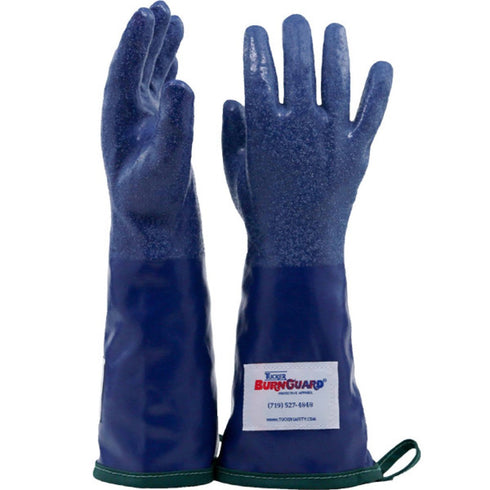 Sécurité Tucker | Gant utilitaire SteamGlove, 14", Nitrile/Bleu (1 paire)