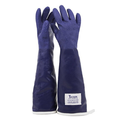 Sécurité Tucker | Gant utilitaire SteamGlove, 20", Nitrile/Bleu (1 paire)