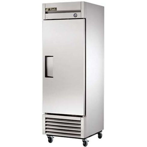 True T-23-HC 28" T-Series Single Full Door Reach-In Refrigerator, Left Hinge, 28", 115V