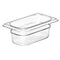 Cambro | Bac gastronome Camwear, taille 1/9, transparent
