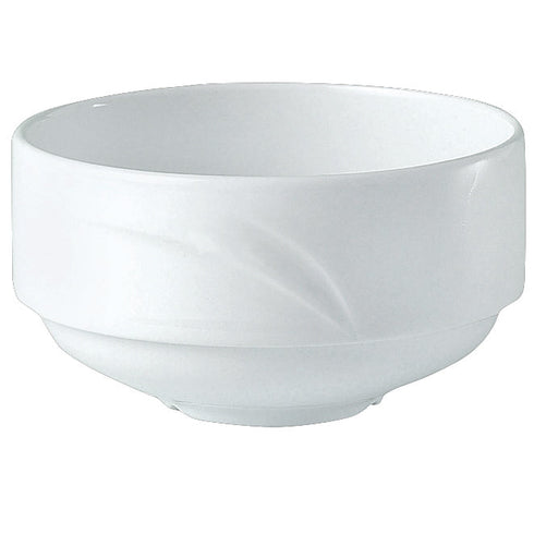 Acierite | Tasse à soupe empilable Alvo, 10 oz (paquet de 36)