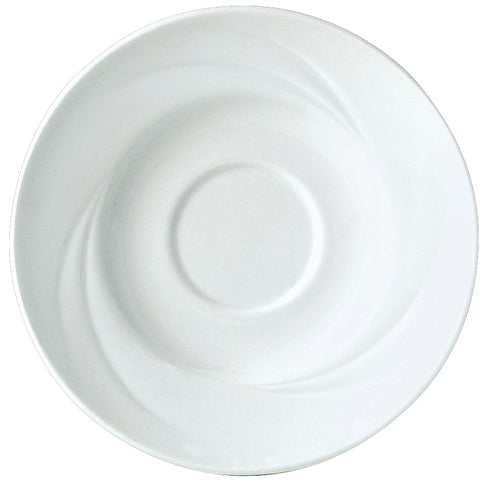 Acierite | Soucoupe Alvo, puits unique, 6" (paquet de 36)