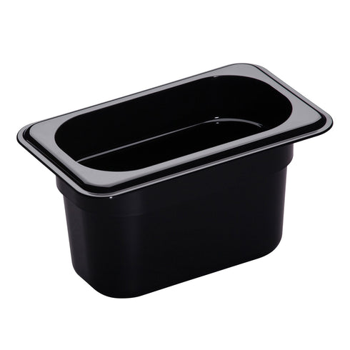 Cambro | Bac gastronome Camwear, taille 1/9, noire