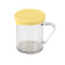 Cambro Camview Shaker/Dredger Set, 10 oz, Clear with Coloured Lid