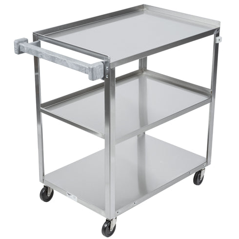 Vollrath | Chariot utilitaire à 3 tablettes, acier inoxydable, 300 lb