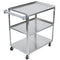 Vollrath | Chariot utilitaire à 3 tablettes, acier inoxydable, 300 lb