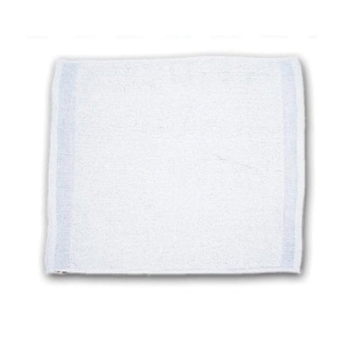 Chef Revival Ribbed Bar Towel, 24 oz, 16" x 19", White Cotton