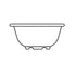 Mistral MIRALYN Heavy Duty Soup Bowl, 16 oz, White Melamine (24-pack)