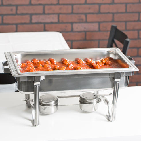Vollrath Trimline II Full Size Chafer, Stainless Steel