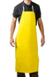Bay-Lee Heavy Duty Bib Apron, PVC, Yellow