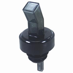 Anti-déversement | Verseur grillagé Ban-M avec collier noir (paquet de 12)