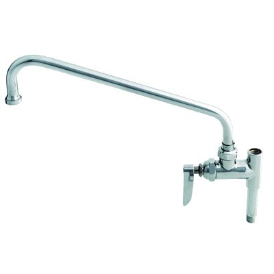 T&S B-0156 Add On Faucet, 12" Swing Nozzle, Single Lever Handle