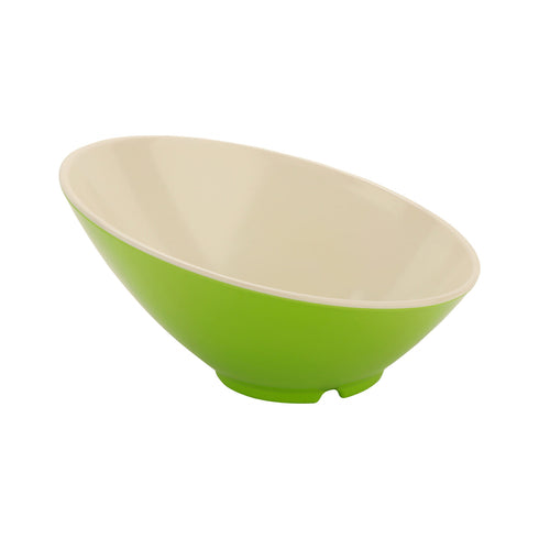 OBTENIR | Bol incliné Keywest, 24 oz, mélamine Keylime (paquet de 6), VENTE FINALE