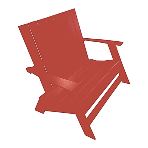 Sources de castor | Banc Adirondack moderne