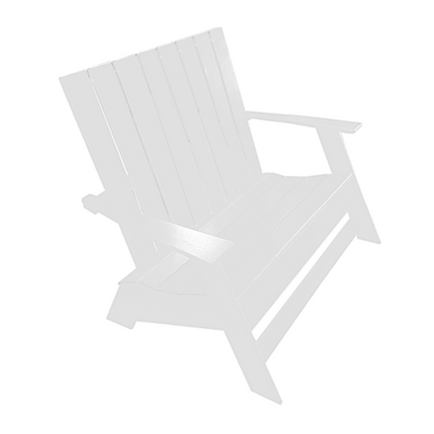 Sources de castor | Banc Adirondack moderne