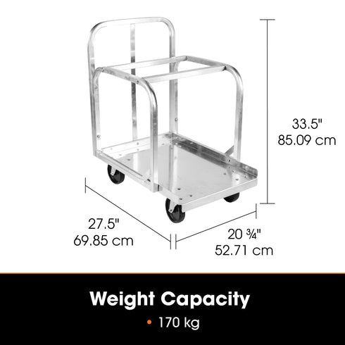 SignatureWares Bun Pan Cart, Aluminum