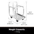 SignatureWares Bun Pan Cart, Aluminum