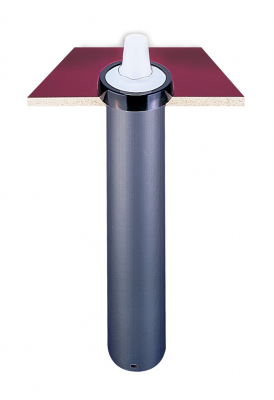 San Jamar | Distributeur de gobelets EZ-Fit de taille européenne, 6 à 24 oz