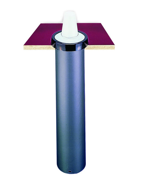 San Jamar Ez-Fit® One Size Fits All In-Counter Cup Dispenser, 8-46 Oz