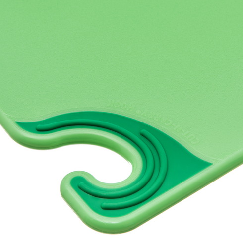 San Jamar | Planche à découper colorée Saf-T-Grip, 12" x 18" x 1/2"