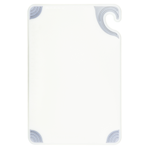 San Jamar | Planche à découper colorée Saf-T-Grip, 12" x 18" x 1/2"