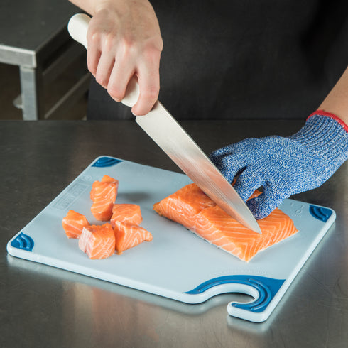 San Jamar | Planche à découper colorée Saf-T-Grip, 9" x 12" x 3/8"