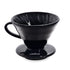 London Sip Coffee Dripper, Black Ceramic