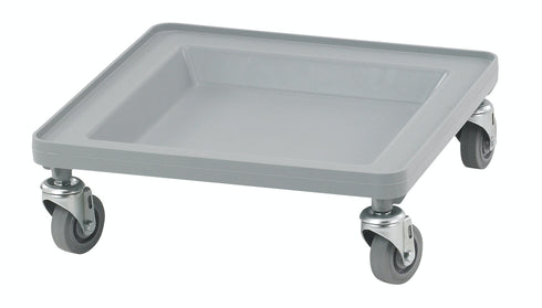 Cambro | Camdolly pour égouttoirs à vaisselle Camrack, charbon de bois