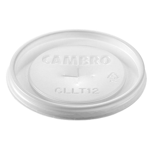 Cambro | Couvercle jetable CamLids pour gobelet Laguna, 12 oz (paquet de 1 000)