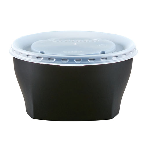 Cambro | Couvercle jetable CamLids Shoreline pour bol de 9 oz, translucide (paquet de 1000)