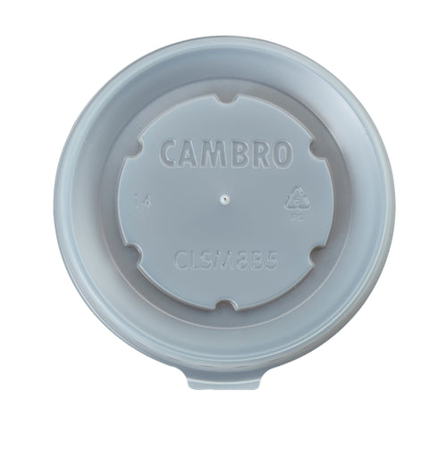 Cambro | Couvercle jetable CamLids pour tasse et bol Shoreline (paquet de 1500)