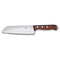 Victorinox Santoku Knife, Granton Edge, 7", Wood Handle