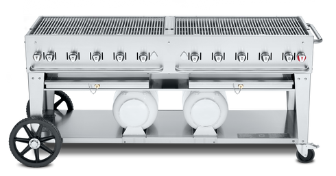 Couronne Vérité | Grill Club Series 72", Réservoirs horizontaux, Propane