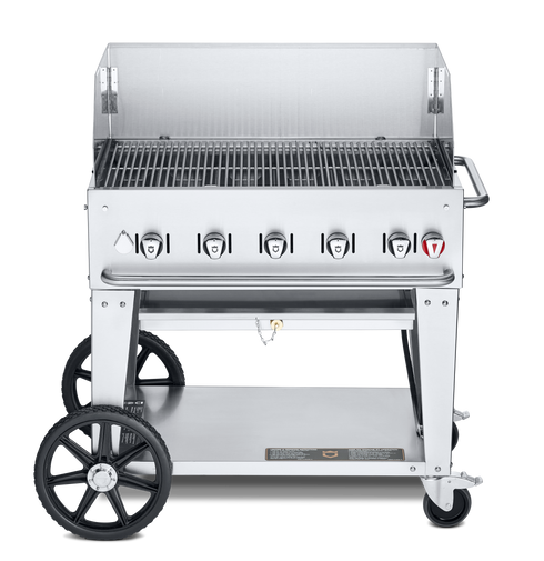 Crown Verity Mobile 36" Gas Grill with Windguard