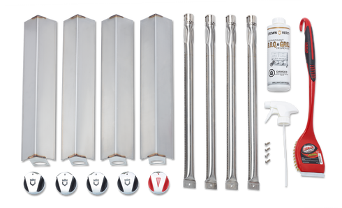 Couronne Vérité | Kit complet de pièces de rechange pour barbecue à gaz