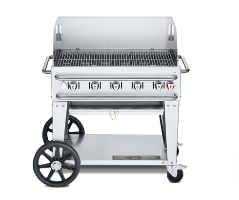 Couronne Vérité | Gril à gaz 36" de location Pro Series avec barres de sécurité, pare-vent, propane