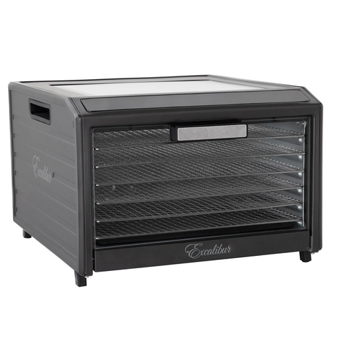 Excalibur DH06SSSS13 Performance Series Digital Dehydrator, 6 Trays, Stainless Steel, 120V