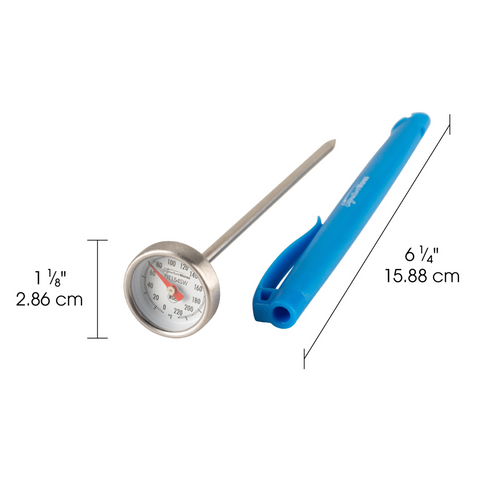 Articles de signature | Thermomètre à cadran à lecture instantanée, cadran 1 1/8", °F uniquement