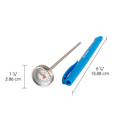 Articles de signature | Thermomètre à cadran à lecture instantanée, cadran 1 1/8", °C uniquement
