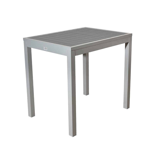 Meubles BUM | Table de salle à manger en aluminium Marco Polywood, 32" x 24"