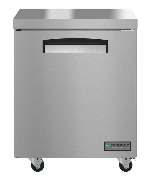Hoshizaki | Réfrigérateur sous comptoir à porte simple, série économique EUR27A, 27", 115V