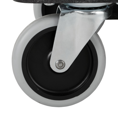 Caoutchouc | Camion inclinable utilitaire, Capacité de charge 600 lb, Mousse structurelle, Noir