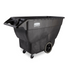 Caoutchouc | Camion inclinable utilitaire, Capacité de charge 600 lb, Mousse structurelle, Noir
