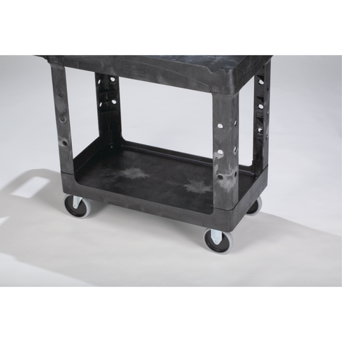 Caoutchouc | Chariot utilitaire robuste à poignée Ergo, 18" x 39", Capacité 500 lb